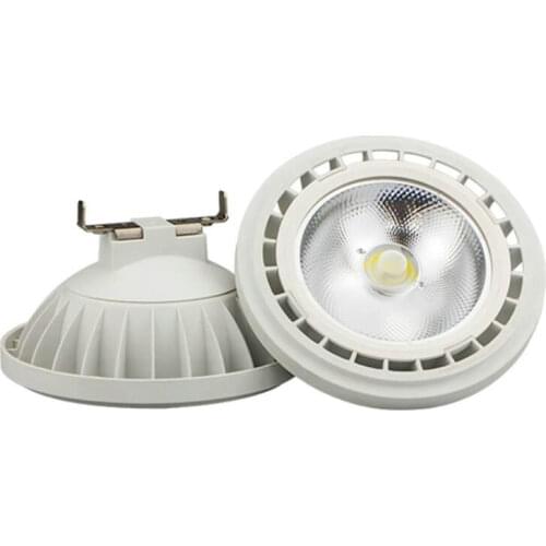 Free shipping 12W AR111 G53 COB spot light AC220v GU10 Very bright high power COB LED bulb spot light