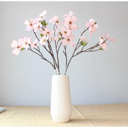 Flowering Dogwood artificial flower corsage Ornament false blossom