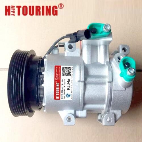 For Doowon 6SBU16 DV13 AC Compressor for Hyundai Veloster Accent 1.6 Kia CERATO 97701-2V000 97643-1J100 977012V000 97701-2F800