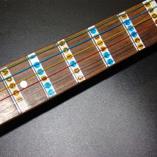 Electric Bass Fretboard Sticker Fretboard Lable for Study Aid