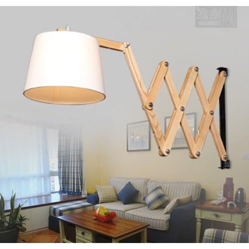 Loft abajur luminaria rope bedside bedroom lampara pared