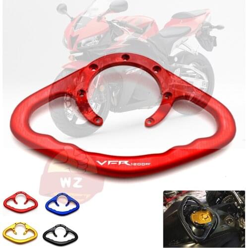 Motorcycle Passenger Handgrips Hand Grip Tank Grab Bar Handle Armrest For Honda VFR1200F 2008 - 2017