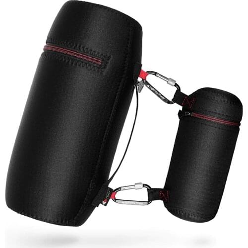 2 in 1 Neoprene Bluetooth Speaker Case Bag for JBL Xtreme Portable Travelling Handheld Bag Extra Bag for Charger Cables