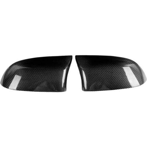 Fit For BMW F25 F26 F15F16 Rearview Mirror Shell Carbon Fiber Modified Horn Replacement Protective Cover