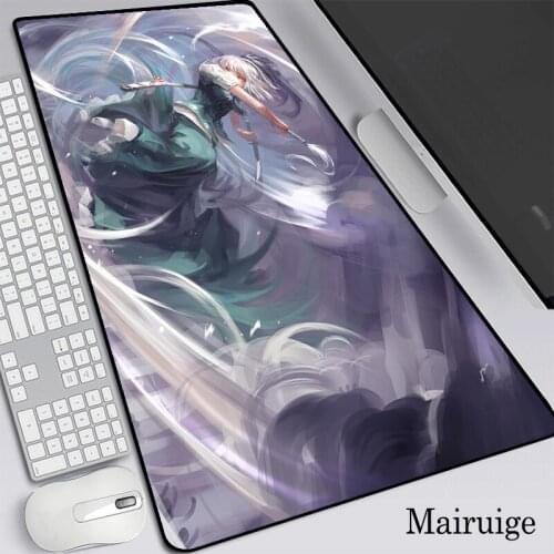 Anime Girl Mouse Pad Gamer Accessories XXL Anti-slip PC Computer Keyboard Desk Mat Large Cartoons Mousepad for Csgo/dota Carpet