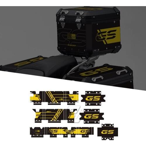 For BMW 40 GS Panniers Aluminum Box R1200GS Adventure 2004-2021 Motorcycle Reflective Sticker