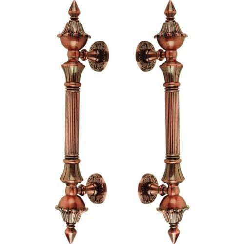 1pcs upscale European Handles Antique Villa Archaize handle for Wooden Door Glass KTV/hotel wood door Pull Door Hardware