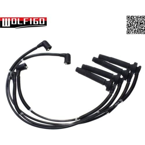 WOLFIGO New For 2007-2009 Subaru Spark Plug Wire Set Outback & Legacy 2.5L 22452AA690,22452AA69A,22453AA14A, 22454AA140