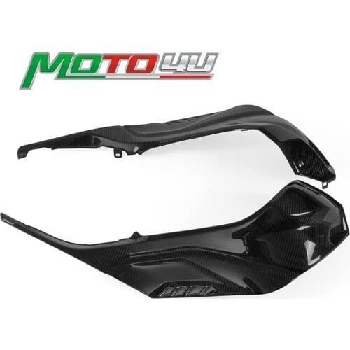 100% Real Carbon Fiber Gas Fuel Tank Side Fairing Panel Protectors Motorcycle Accessories For BMW S1000RR S1000 RR 2021 2020
