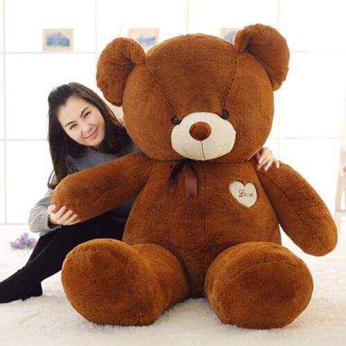 200cm Soft American Giant Bear Skin Bear Toy Big Animals Bears Coat For GirlFriend Valentines Day Gift Animal Teddy Bear Coats