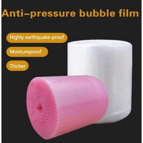 5M/Roll 30cm Color Bubble Roll Bubble Wrap Roll Bubble Film Inflatable Protection Package Wedding Decor air filled cushion