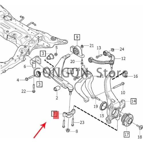 CAR Triangle Hip Ball Head Bracket 2016-2017vol voxc90 v90 cross country bracket front parallel rod ball joint bracket