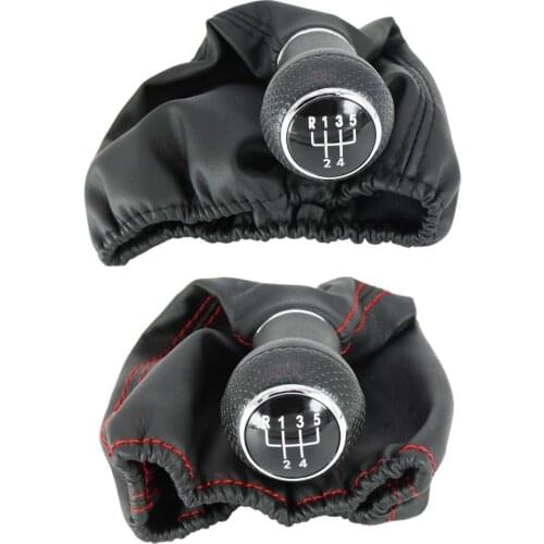 For Seat Ibiza 1996 1997 1998 1999 2000 2001 New 5 Speed Car Gear Stick Shift Knob With PU Leather Boot