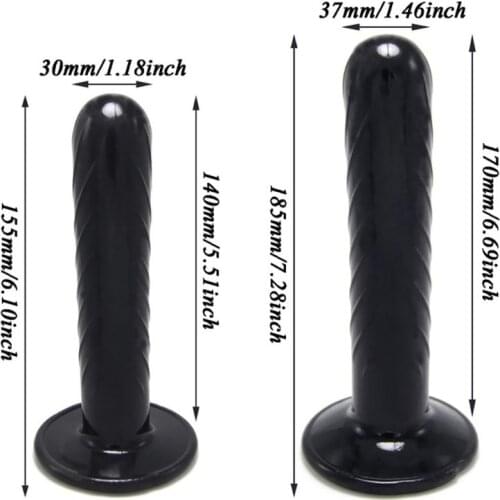 Soft Silicone Dildo with Suction Cup G Spot Prostate Stimulation Anal Plug Anus Dilatation Butt Plug Masturbator Couples Flirt
