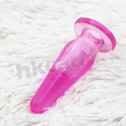 HOT Tiny Jelly Butt NightLife Anal first try plug backyard Adult sex Toy man women butt G-spot stimulus Unisex
