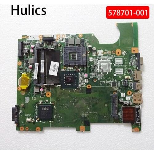 Hulics Original 578701 For HP G61 CQ61 G71 CQ71 Laptop motherboard SLB94 GM45 SLB8Q 578701-001 DDR2 DA00P6MB6D0