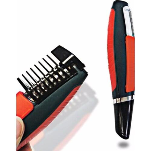 LED Light Multifunctional Nose Hair Trimmer Men Eyebrow Ear Hair Removal Haircut Machine Personal Face Care Shaver