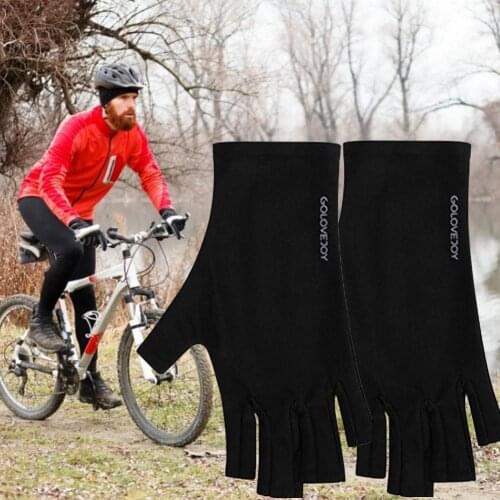 Motorcycle Gloves Sun Protection Motorbike Gloves Elastic Breathable Sunscreen Gloves Soft Nail Protector For Riding Manicure