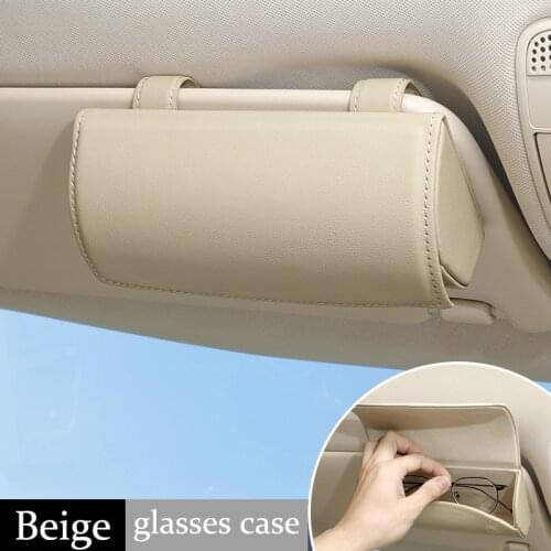 New Car Glasses Holder Case Sunglass Sunglasses Holder Case Box for Mercedes Benz GLA 200 220 250 260 B200 A180 A200 A220 A260