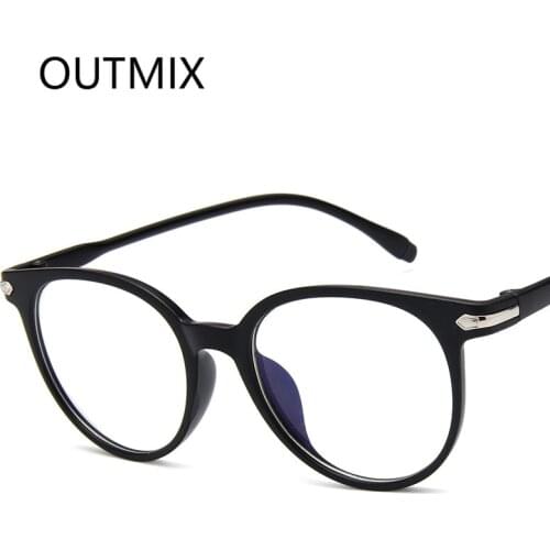 OUTMIX Mobile Phone Computer Glasses Protection Anti Blue Radiation Blocking Eyewear Men Women Myopia Optical Mirror Spectacles