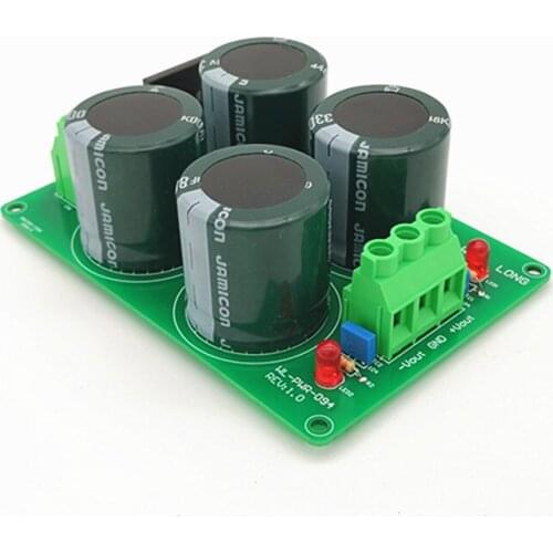 Power amplifier single bridge rectifier filter power board (3300uf / 80V * 4)