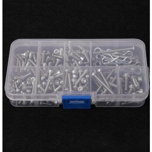 High Quality 205Pcs RC Screws Stainless Steel Screw Kit For Traxxas Slash 4x4 Short Truck Car
