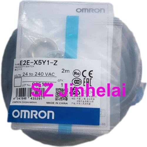 OMRON E2E-X5Y1-Z Authentic Original Proximity Switch Sensor 2M