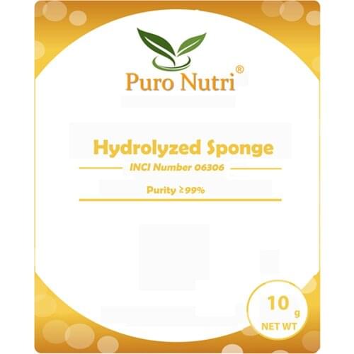 Genuine 98% Spongilla Spicule Freshwater Hydrolyzed Sponge Skin Conditioning