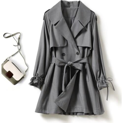 This Years Popular Windbreaker Womens New Soft Wind Coat in Early Spring 2021