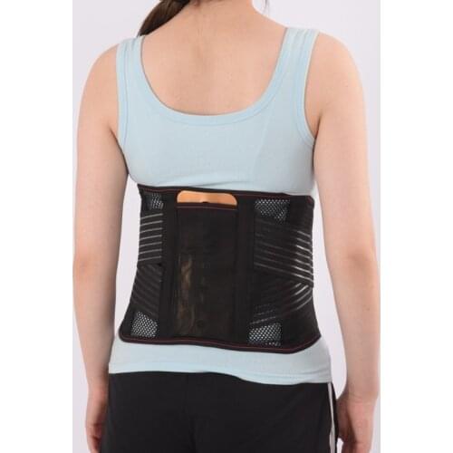 Lumbar Waist Support Belt Strong Lower Back Brace Support Corset Belt Waist Trainer Sweat Slim Belt for Sports Pain Relief New