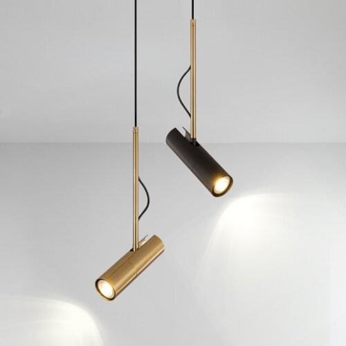 Modern LED Hanging Lamp For Dining Room Brass Pendant Lights Restaurant Fixture Bedroom Study Office Decoration Lustre