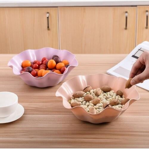 Fruit plate creative modern living room European-style home fruit plate dried fruit plate snack dish candy dish office desktop