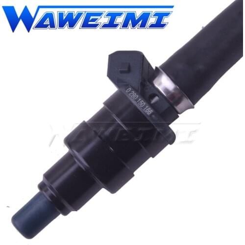 WAWEIMI 4/6/8Pcs Tail Fuel Injector Bico Nozzle OEM 0280150166 for Jaguar Nissan280 ZX ZXT XJ Injection New Arrival Nozzle