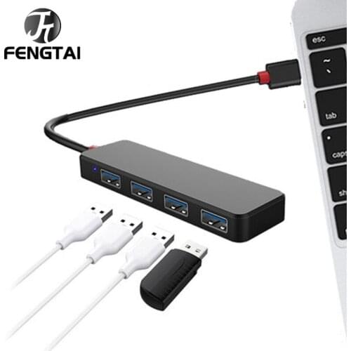 USB 2.0 HUB Multi USB Splitter 4 in 1 Port Expander Multiple USB 3 Hab Use Power Adapter USB2.0 Hub For PC Computer Accessories