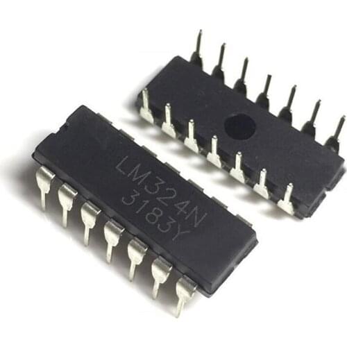 10PCS LM324 DIP14 LM324N DIP 324 DIP-14 new and original IC Chipset