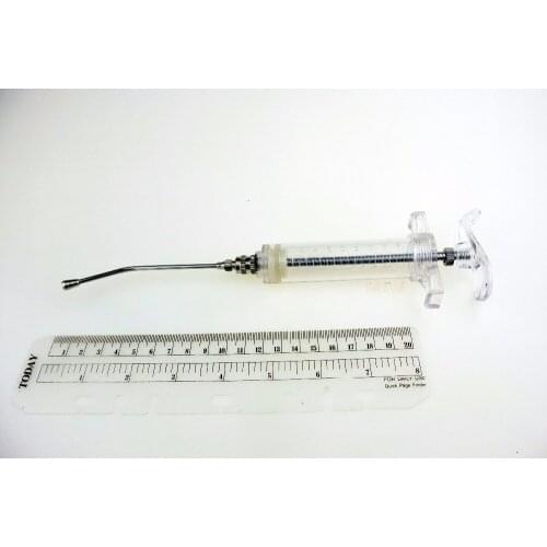 12gauge x 105mm Curve Gavage Crop Tube + optional Syringe