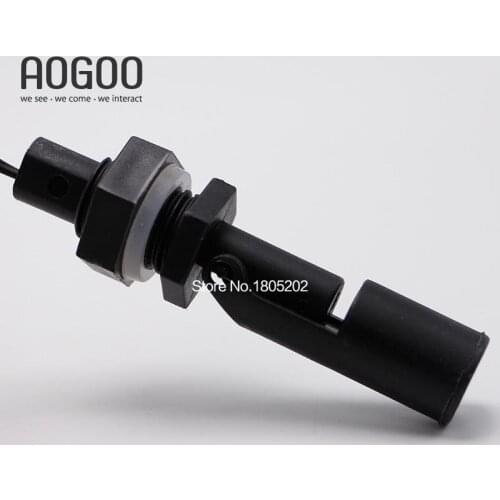 2Pcs/lot ZPC5 220V M16*2.0mm Safe Tank Liquid Float Water Level Sensor Side Mount Float Switch