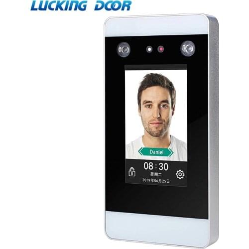 4.3 inch touch Screen TCP/IP Dynamic face recognition 1.3MP HD camera Access Control device System support 2000 faces