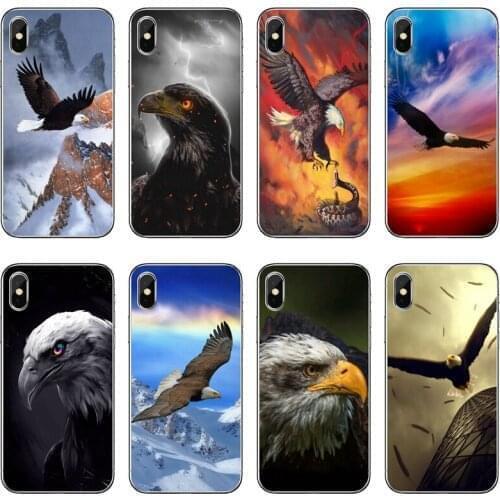 Cool Eagle Fly Accessories Phone Case For iPhone 12 11 Pro Max Mini XS Max XR X 8 7 Plus 6 6S Plus 5 5S SE 2020