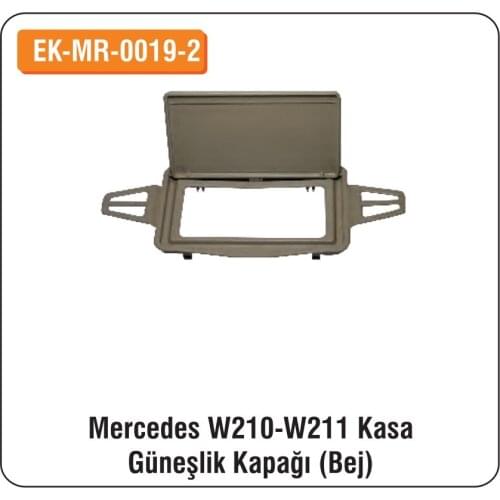 ALTECH Mercedes W210-W211 For Case Sun Visor Cap One (Beige) EK-MR-0019-2