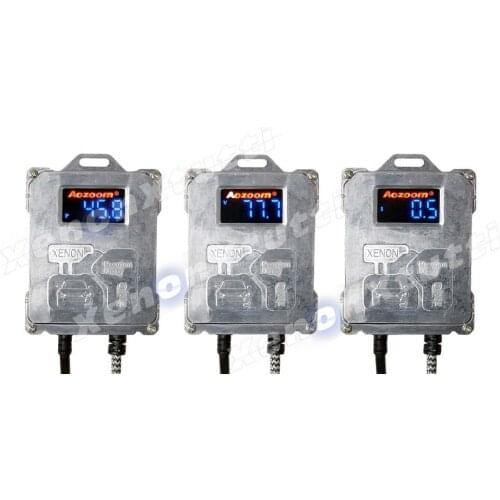 Aozoom ECU slim ABN-17 55W FAST START with digital DISPLAY