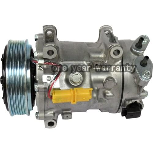 SD7V16 Car AC Compressor for Citroen C3 C4 C5 C8 JUMPY JUMPER XSARA BERLINGO PEUGEOT 3008 308 9671333180 96883540