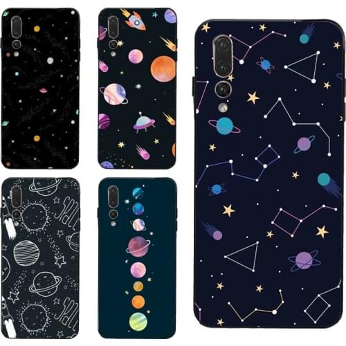 Universe Galaxys Case For Huawei P30 Pro P20 P40 Mate 20 Lite P Smart 2019 Nova 5T Honor 8A 8X 9X 10i 20