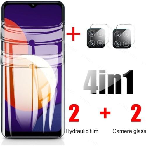 Hydrogel Film For Samsung m12 Screen Protector Camera Lens glass om Galaxy m51 m31 m31s m21 m 12 51 31 31s 21 Protective glass