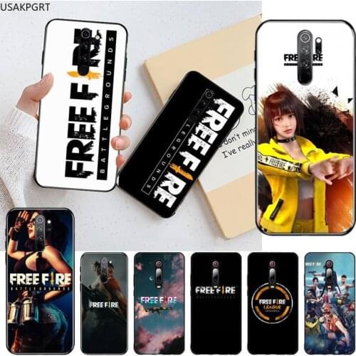 Ree fire game Phone Case for Redmi Note 9 8 8T 8A 7 6 6A Go Pro Max Redmi 9 K20 K30 Pro