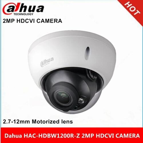 Dahua HDCVI Camera DH-HAC-HDBW1200R-Z 2.7mm ~12mm motorized zoom lens 1080P 2MP IR 30m security cctv Camera HAC-HDBW1200R-Z