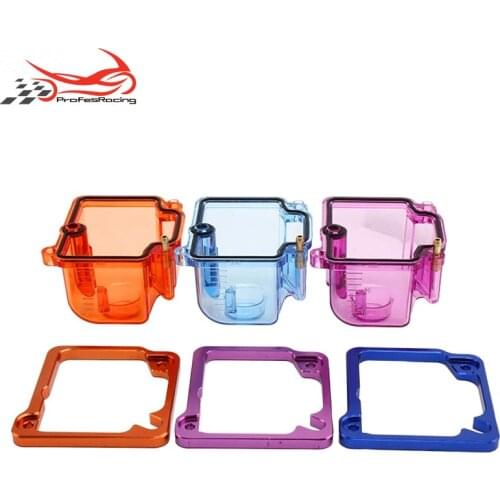 New Motorcycle Carburetor Clear Bottom Transparent Float Bowl Lower Cover Bowl Fit For PWK KSR OKO KOSO Carburetor 21-34mm