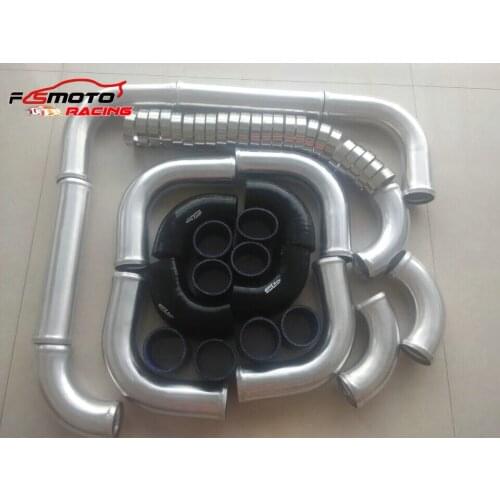 2.5" Aluminum Intercooler Turbo hose & T-Clamp kits