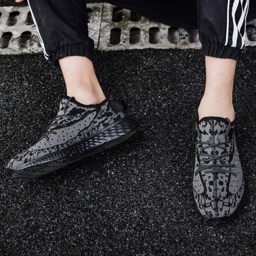 Fashion Fashionable mens men sneaker leisure mesh 2020 s Mens sports Sneaker sport 39 sapatos spring slip for Male man casuales