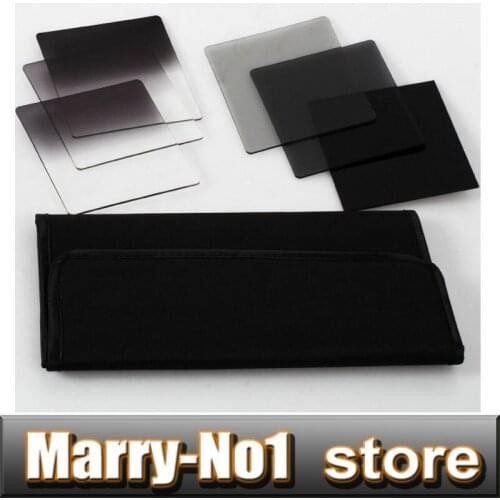 7 in 1 Graduated Neutral Density ND ND 2 4 8 Kit Filter Set + Filter case bag for Cokin P Series